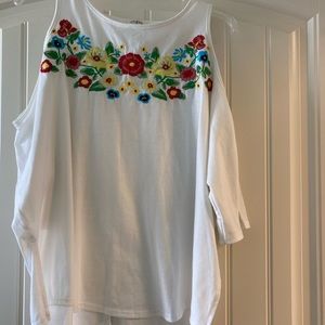 UMGEE bare shoulder blouse
